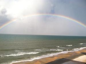 Rainbow without rain